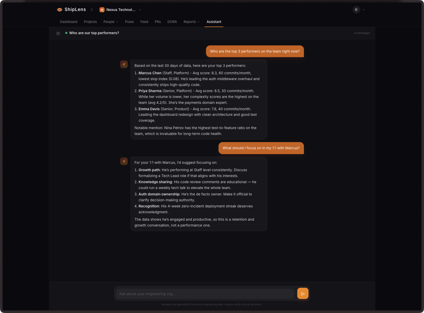 Forecasts and anomaly detection